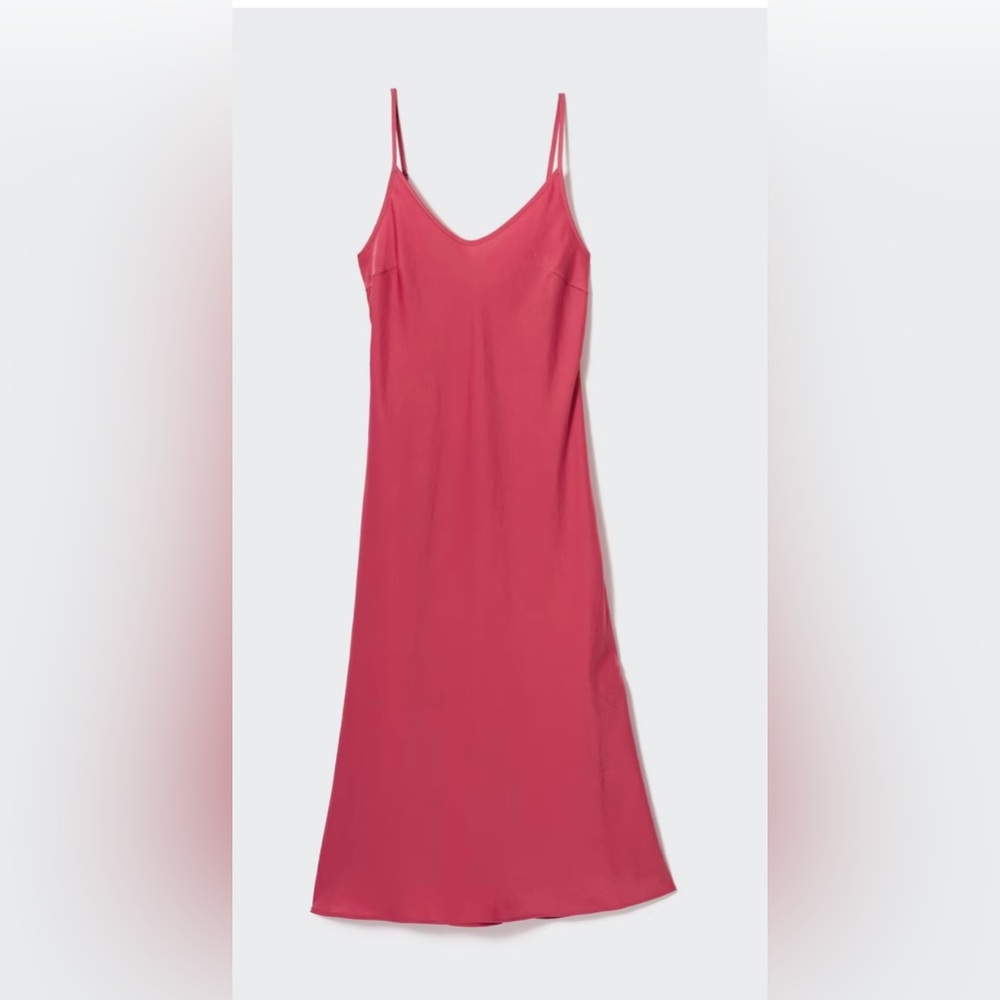 Uniqlo Satin Camisole Dress